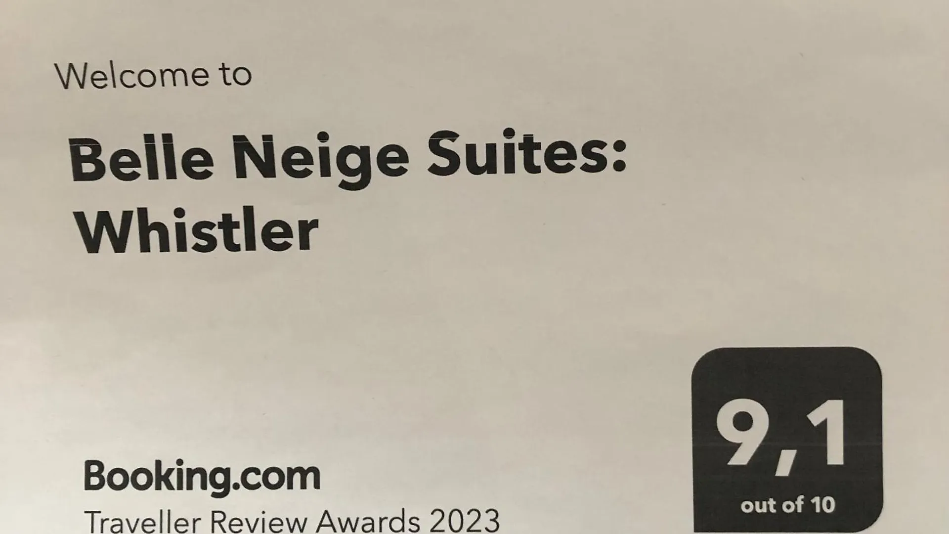 Belle Neige Suites: Whistler Chalet