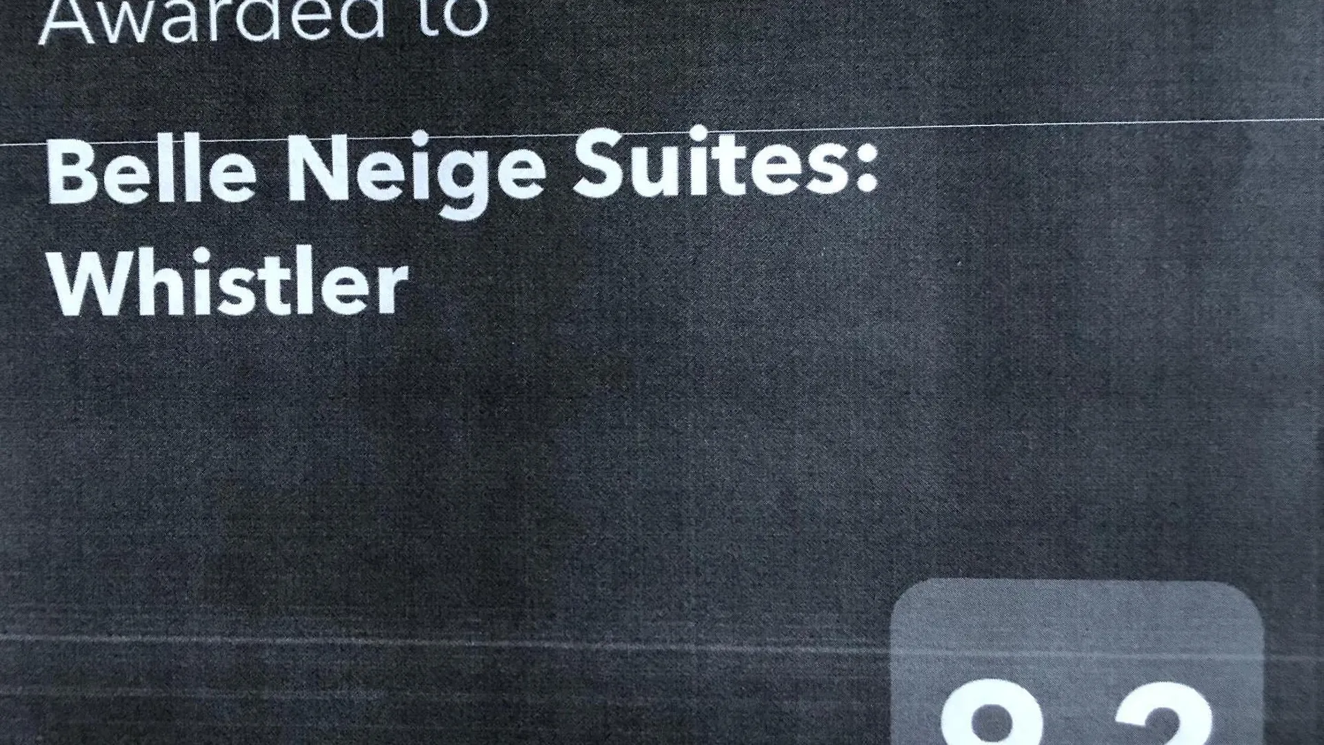 Belle Neige Suites: Whistler Chalet